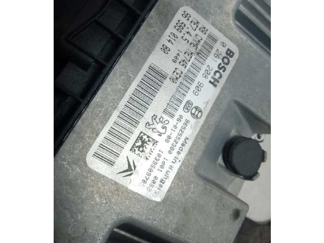Řídící jednotka 0261208909, 9659901480   Peugeot 307 2006