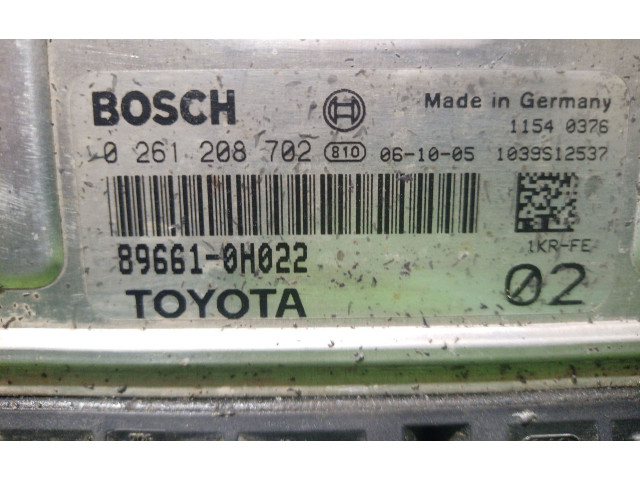 Řídící jednotka 0261208702, 0261208702   Peugeot 107 2006