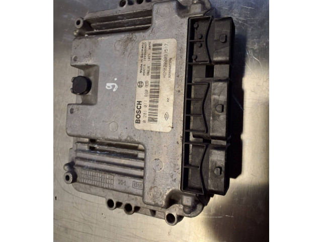 Блок управления двигателя 8200402578, 0281011890   Nissan Primastar