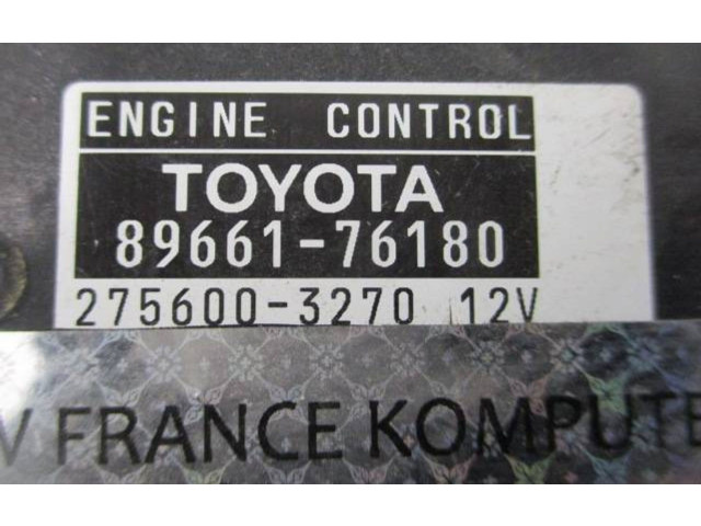 Блок управления двигателем Блок управления 89661-76180, 8966176180   Lexus CT 200H