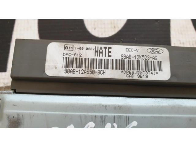 Řídící jednotka 98AB12A650BGH, 98AB12A650   Ford Focus 2003