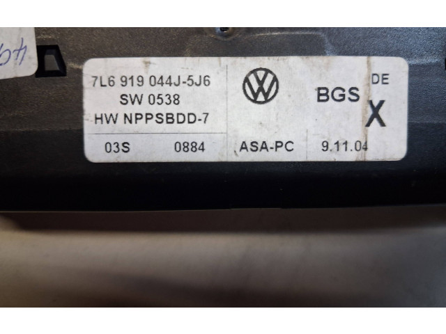 Дисплей    7L6919044J, 0884   Volkswagen Touareg I