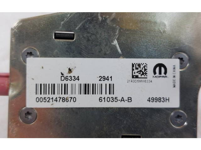 Блок управления двигателя 00521478670, 00521478670   Jeep Renegade