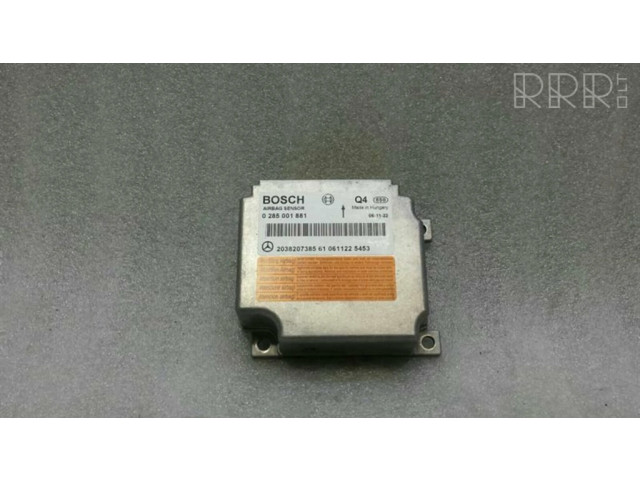 Блок подушек безопасности A2038207385   Mercedes-Benz CLK A209 C209