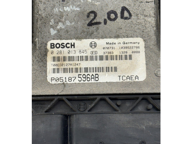 Блок управления двигателя P05187596AB, 1039S22786   Jeep Patriot