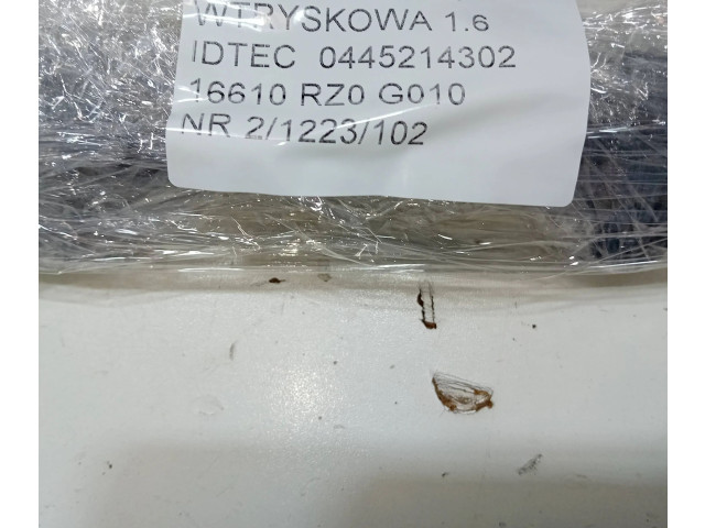 Vstřikovací lišta 16610-RZ0-G01, 0445214302   Honda CR-V     