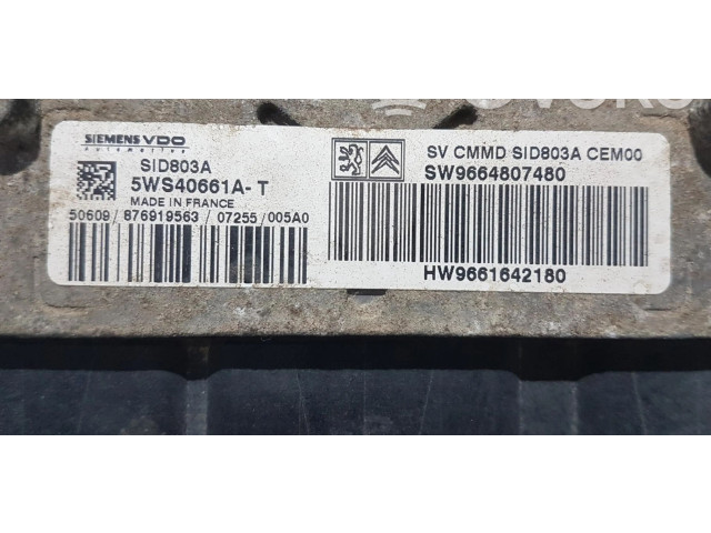 Řídící jednotka SW9664807480   Peugeot Expert 