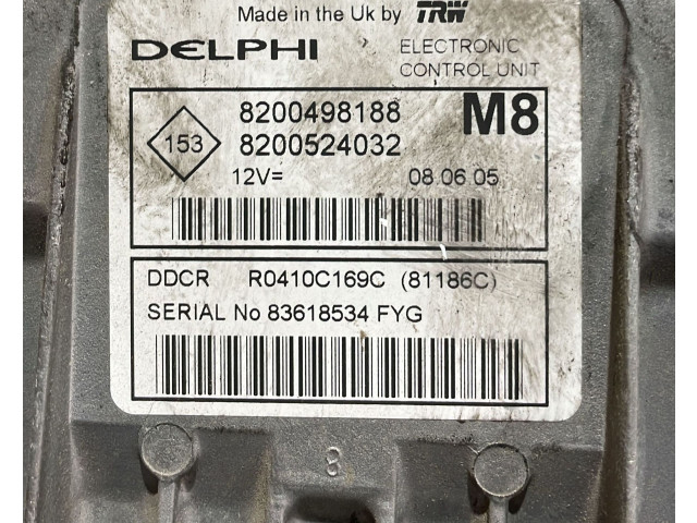 Řídící jednotka 8200498188, 8200498188   Nissan Micra 2006