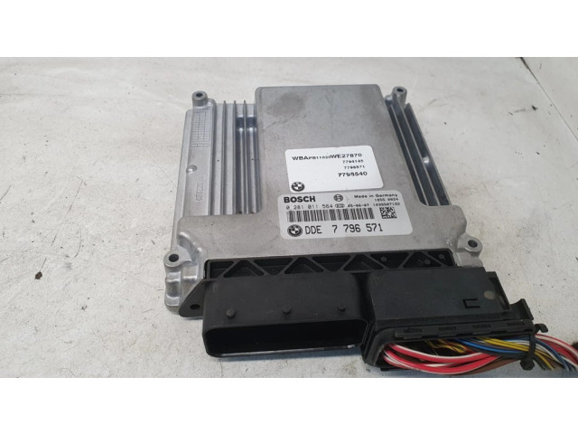 Блок управления двигателя 0281011564, 7796571   BMW X3 E83