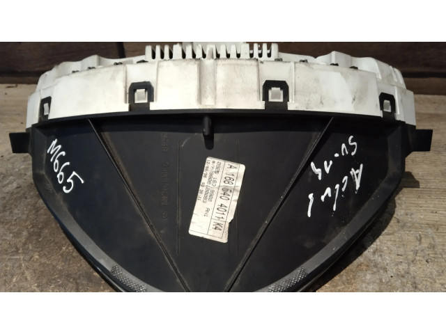 Přístrojová deska  Mercedes-Benz A W168 2001 A1685404011  