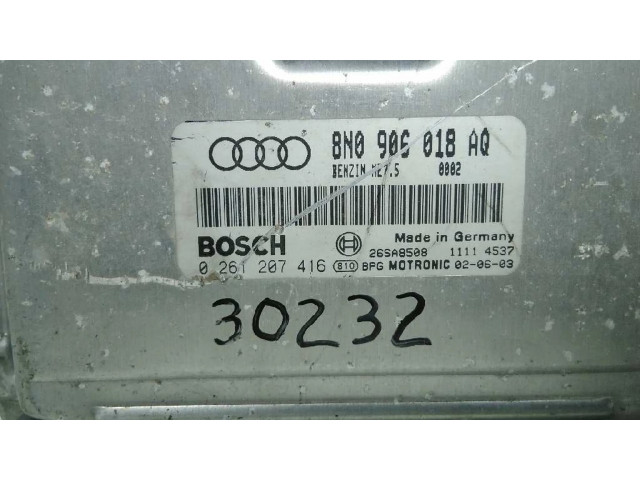 Блок управления двигателя 8N0906018AQ, 30232   Audi TT Mk1