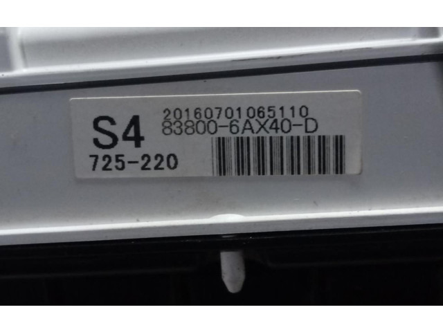 Přístrojová deska  Toyota Land Cruiser (J120) 2017 838006AX40D  