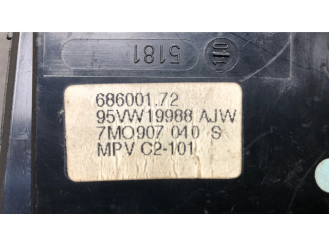 Блок управления климат-контролем 7M0907040S   Ford Galaxy