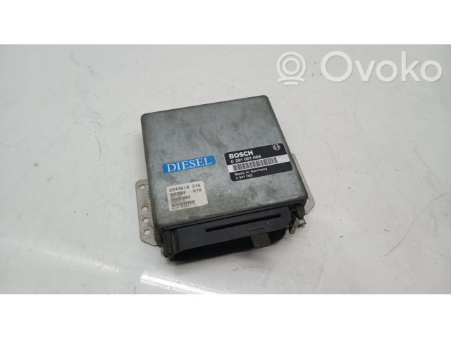 Řídící jednotka 0281001089, 22436183T6   BMW 3 E30 1985