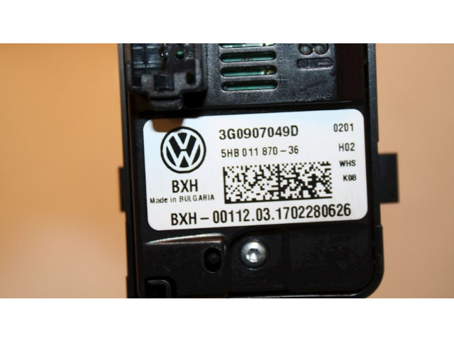 Блок управления климат-контролем 3G0907049D, 3G0907049D   Volkswagen Cross Touran II