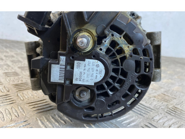 Генератор A2721540102, 0124625023   Mercedes-Benz CLS C219      