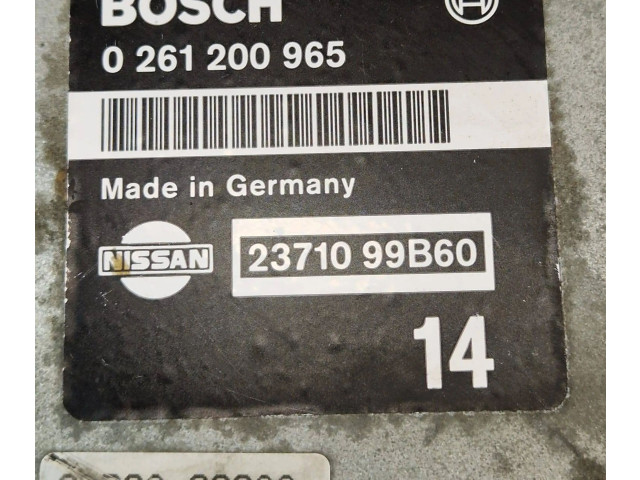 Řídící jednotka 2371099B60, 0261200965   Nissan Micra 2002