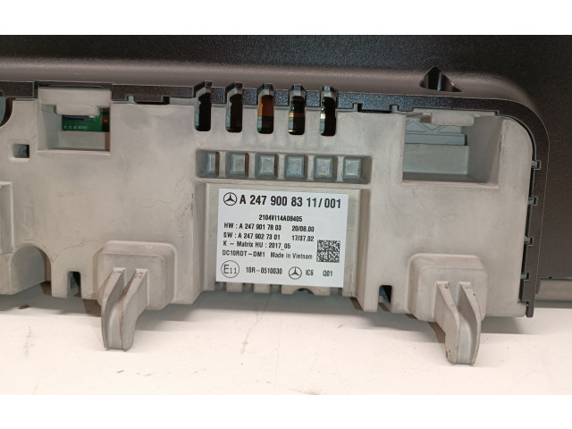 Дисплей    A2479008311, A2479017803   Mercedes-Benz EQC