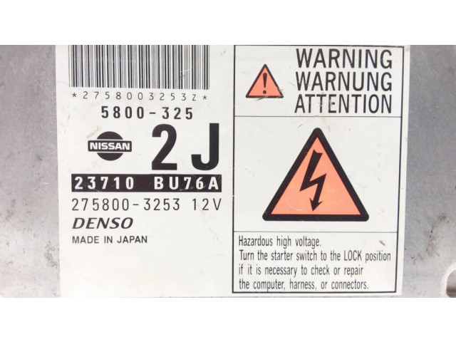 Řídící jednotka 23710BU76A, 2758003253   Nissan Almera Tino 2004