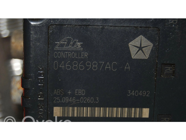 Jednotka ABS P04721765AB, 04686987AC   Chrysler Voyager 2002