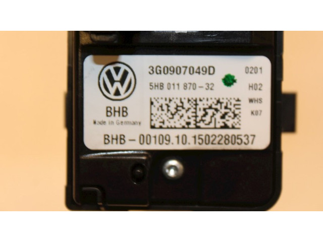 Блок управления климат-контролем 3G0907049D, 3G0907049D   Volkswagen Cross Touran II