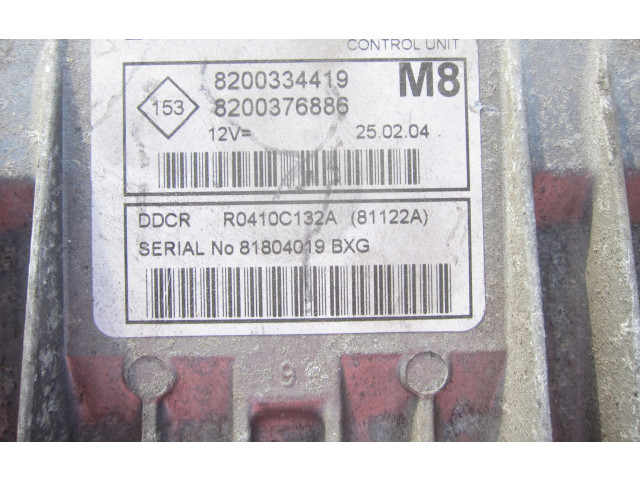 Řídící jednotka 8200334419, 8200376886   Nissan Micra 2003