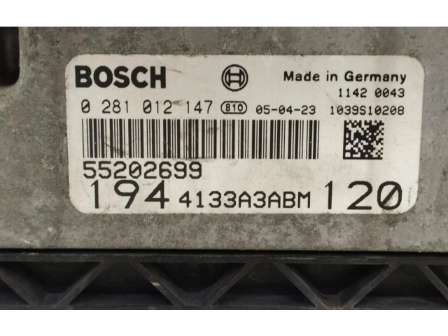 Řídící jednotka 55202699   Fiat Croma 