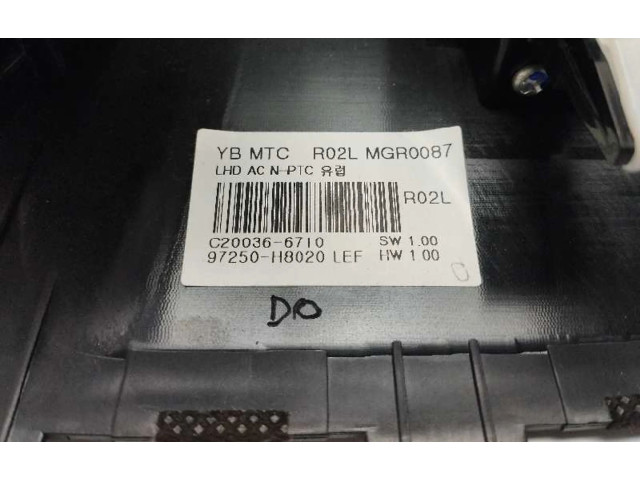 Модуль блока управления кондиционером 97250H8020, C200366710   KIA Stonic