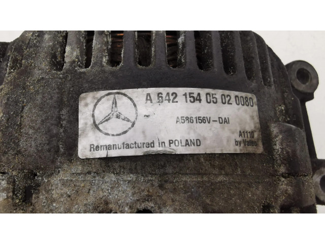 Генератор A6421540502   Mercedes-Benz ML W164 3.0     