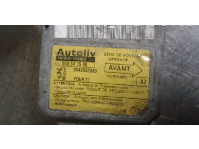 Блок подушек безопасности 9643082380, 6545GJ   Peugeot 206