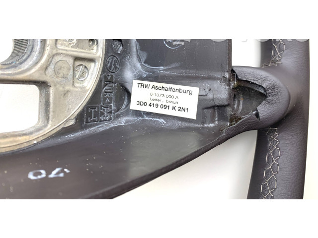 Руль Volkswagen Touareg I  2002 - 2010 года 3D0419091K, 61373000A      