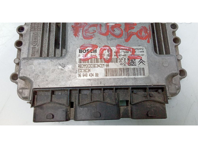 Řídící jednotka 9664843480   Peugeot 207 2006