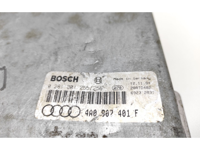 Řídící jednotka 0281001255256, 4A0907401F   Audi 100 S4 C4 1991