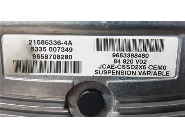 Блок управления 9653388480, 2165853364A   Citroen C6