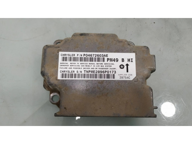 Блок подушек безопасности P04672603AE   Dodge Caliber