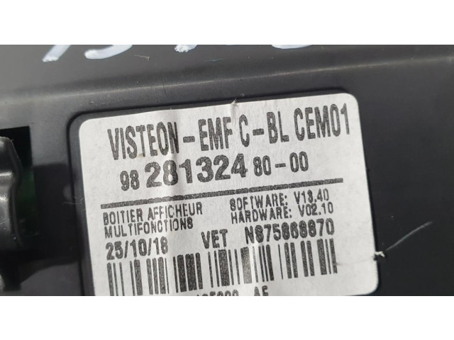 Дисплей    9828132480, NS75868870   Citroen Jumpy
