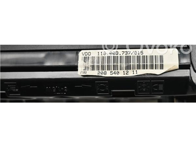 Přístrojová deska  Mercedes-Benz CLK A208 C208  A2085401211, A2085401211  