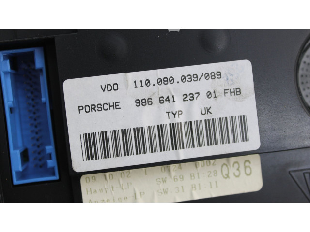 Přístrojová deska  Porsche Boxster 986 2003 98664123701  