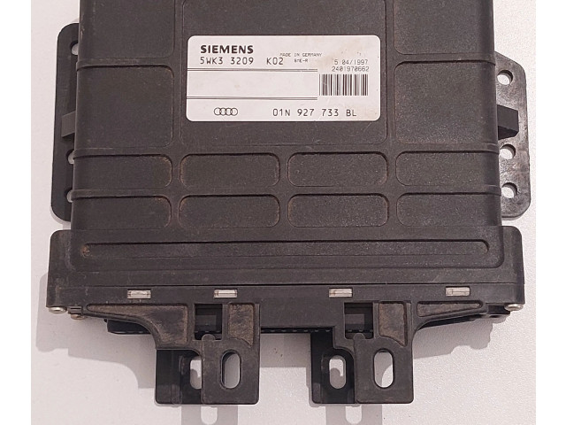 Блок управления коробкой передач 01N927733BL, 5WK33209   Audi A4 S4 B5 8D