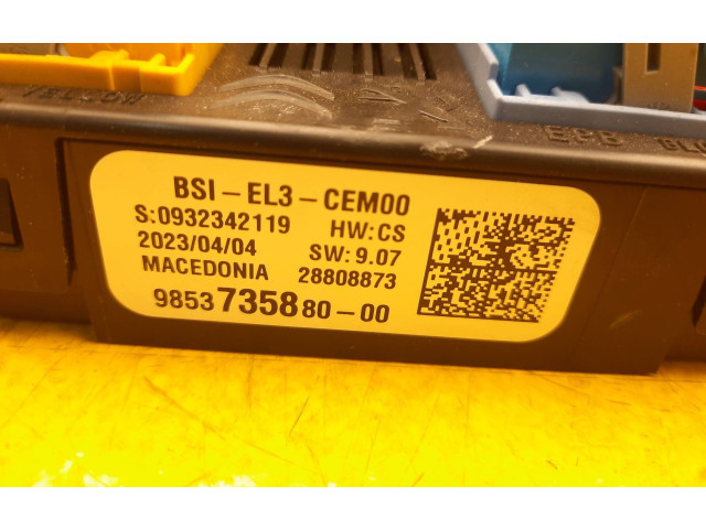   Pojistková skříňka 9853735880, 9853735880   Peugeot 2008 II 2022