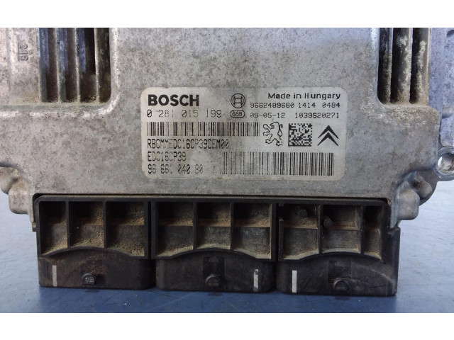 Řídící jednotka 0281015199, 0281015199   Audi A6 S6 C8 4K 2009
