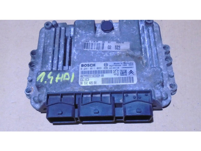 Řídící jednotka 9653202580   Peugeot 206 2004