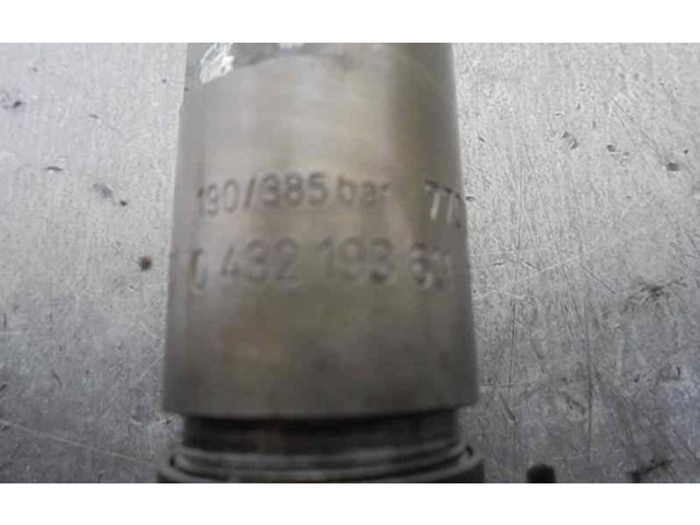 Vstřikovač 7700112883, 0432193611   Renault Megane I    F9QA7 