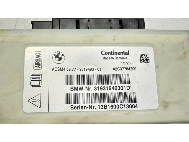 Блок подушек безопасности 9319493, 65779319493   BMW 3 F30 F35 F31