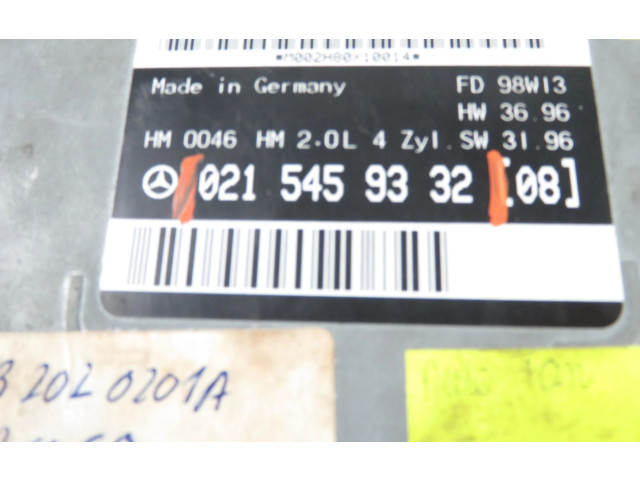 Блок управления двигателя 0215459332, 0215459332   Mercedes-Benz C AMG W202