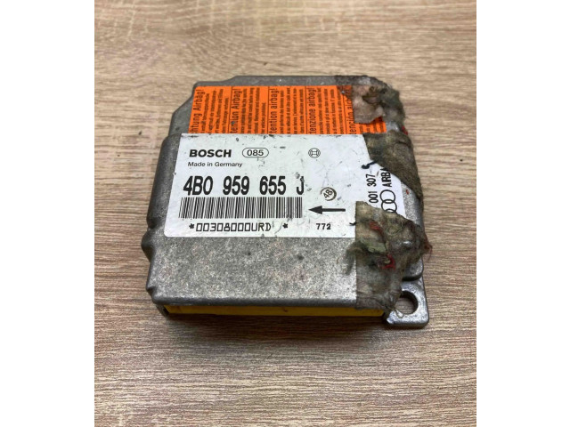 Блок подушек безопасности 4B0959655J, 0285001307   Audi A6 S6 C5 4B