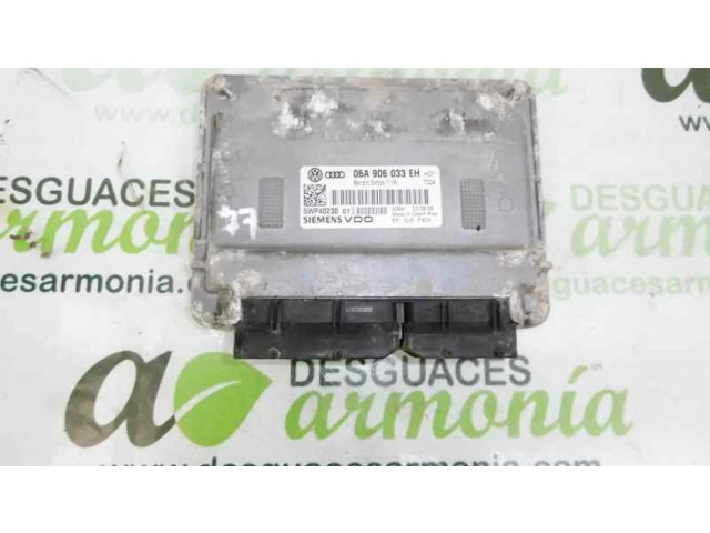 Блок управления двигателя 06A906033EH, 5WP40230   Audi A3 S3 8P