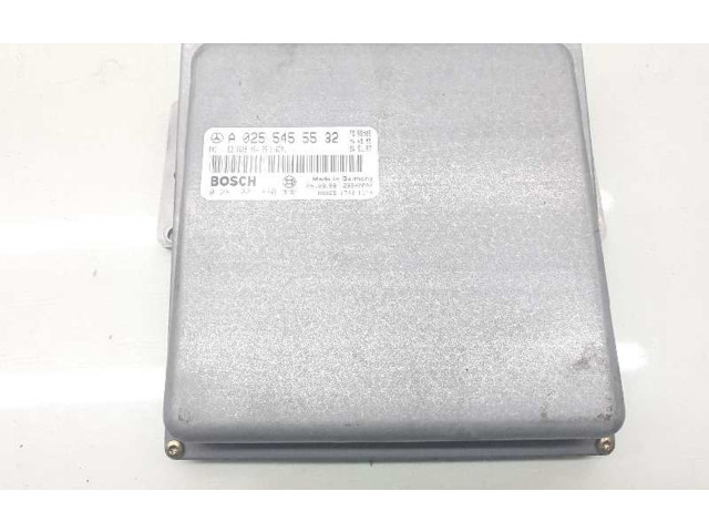 Řídící jednotka A0255455532, 0281001880   Mercedes-Benz E W210 1998