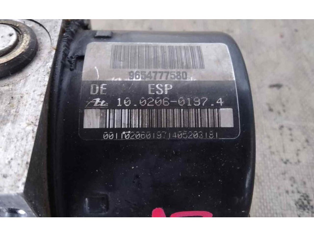 Jednotka ABS 9654777580   Peugeot 107 