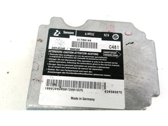 Блок подушек безопасности C481   Fiat Stilo